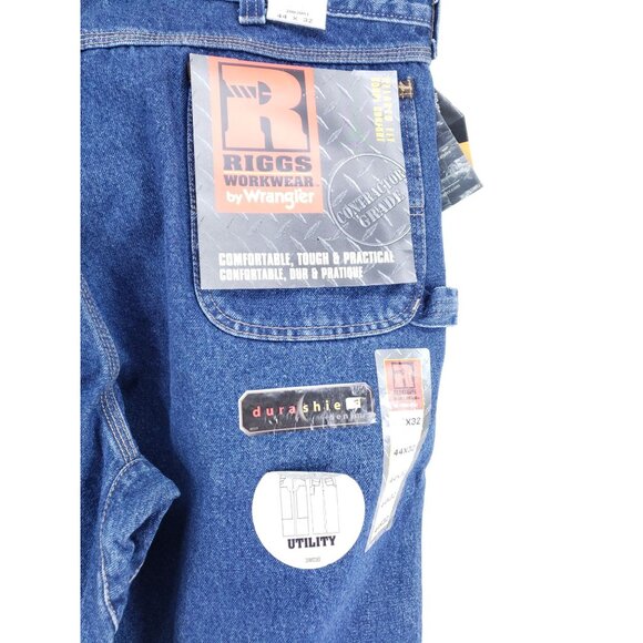 Wrangler Riggs Reinforced Knee Jeans Men's Size 44x33 Gusseted - Picture 5 of 9